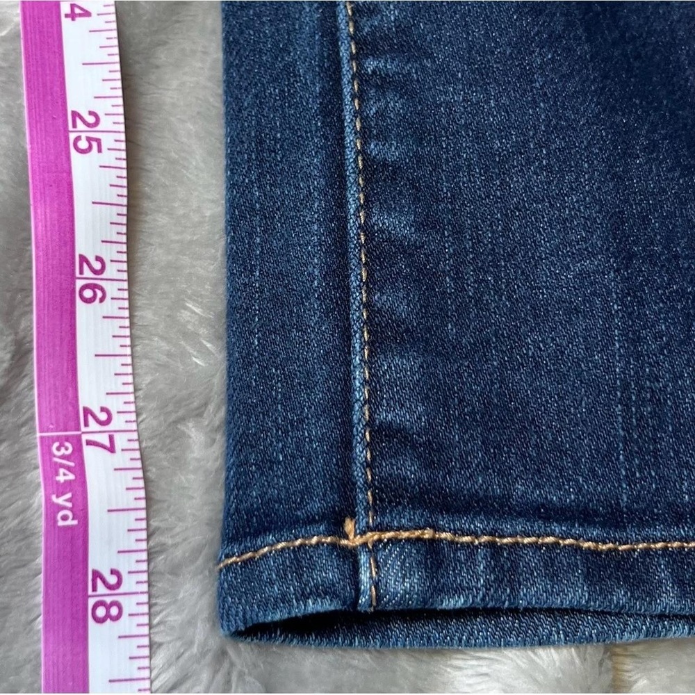 American Eagle Womens Size 2 Short Jeans Blue Dark Wash Skinny Fit Casual Denim - Picture 9 of 16